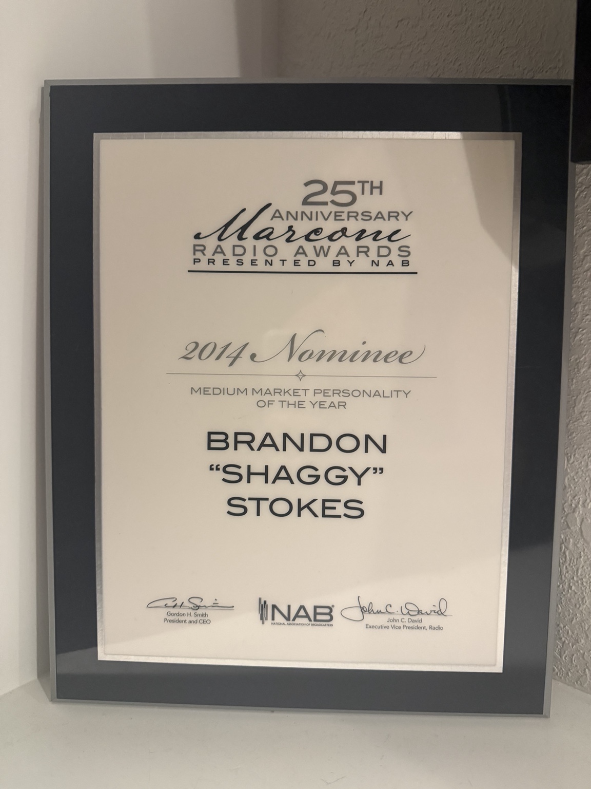NAB Marconi nominee: Medium Market Personality of the Year